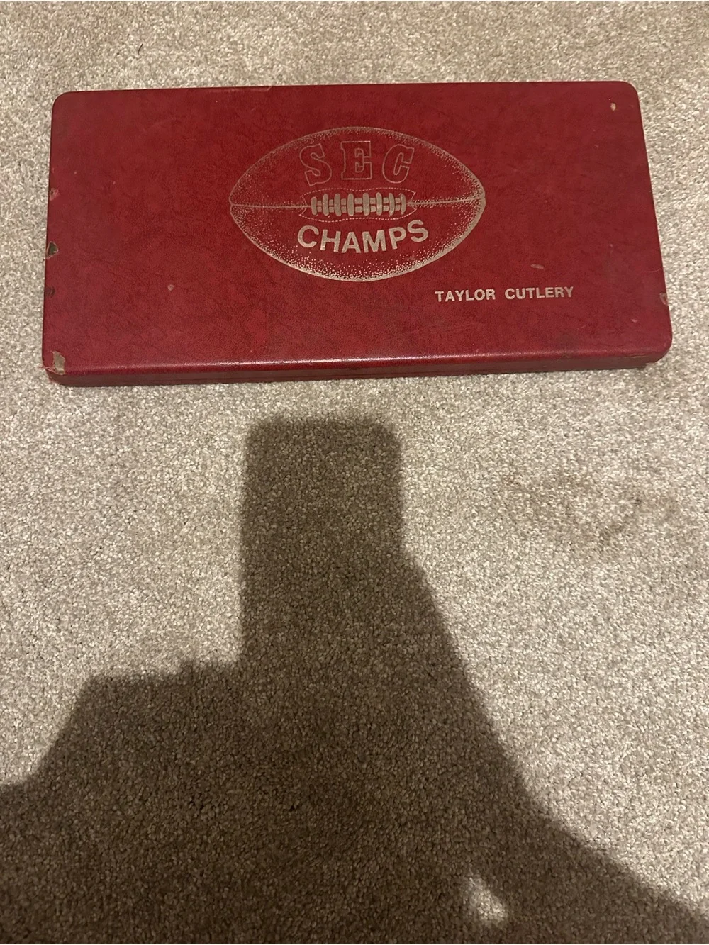 SEC Champs Red Knife Case